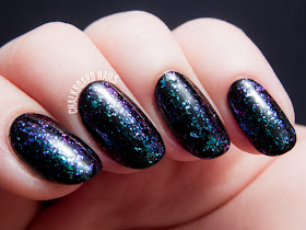 I Love Nail Polish - Supernova via @chalkboardnails