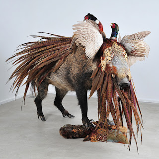 julien-salaud, hybrid, taxidermie, nature, odd, installation, plasticien, palais-de-tokyo