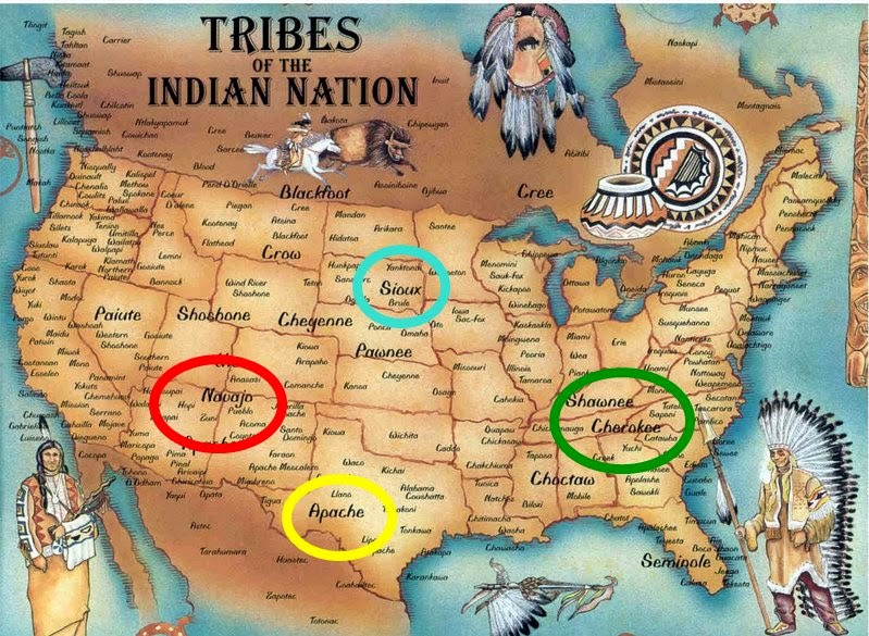 ESOS LOCOS BAJITOS DE INFANTIL FICHAS DE INDIOS