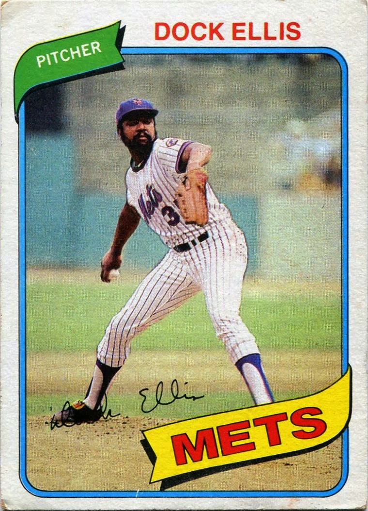 Dime Boxes -- The Low-End Baseball Card Collector's Journey: Dock Ellis Day