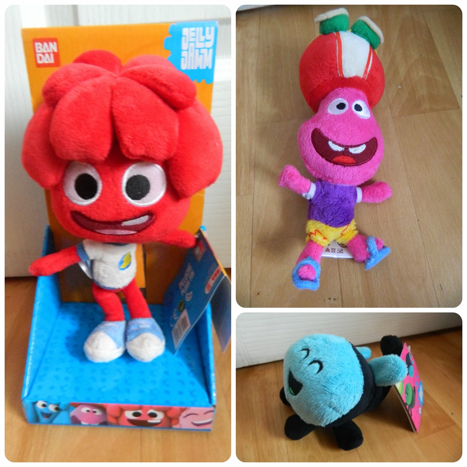 Jelly Jamm Plush toys range Bello Dodo Goomo