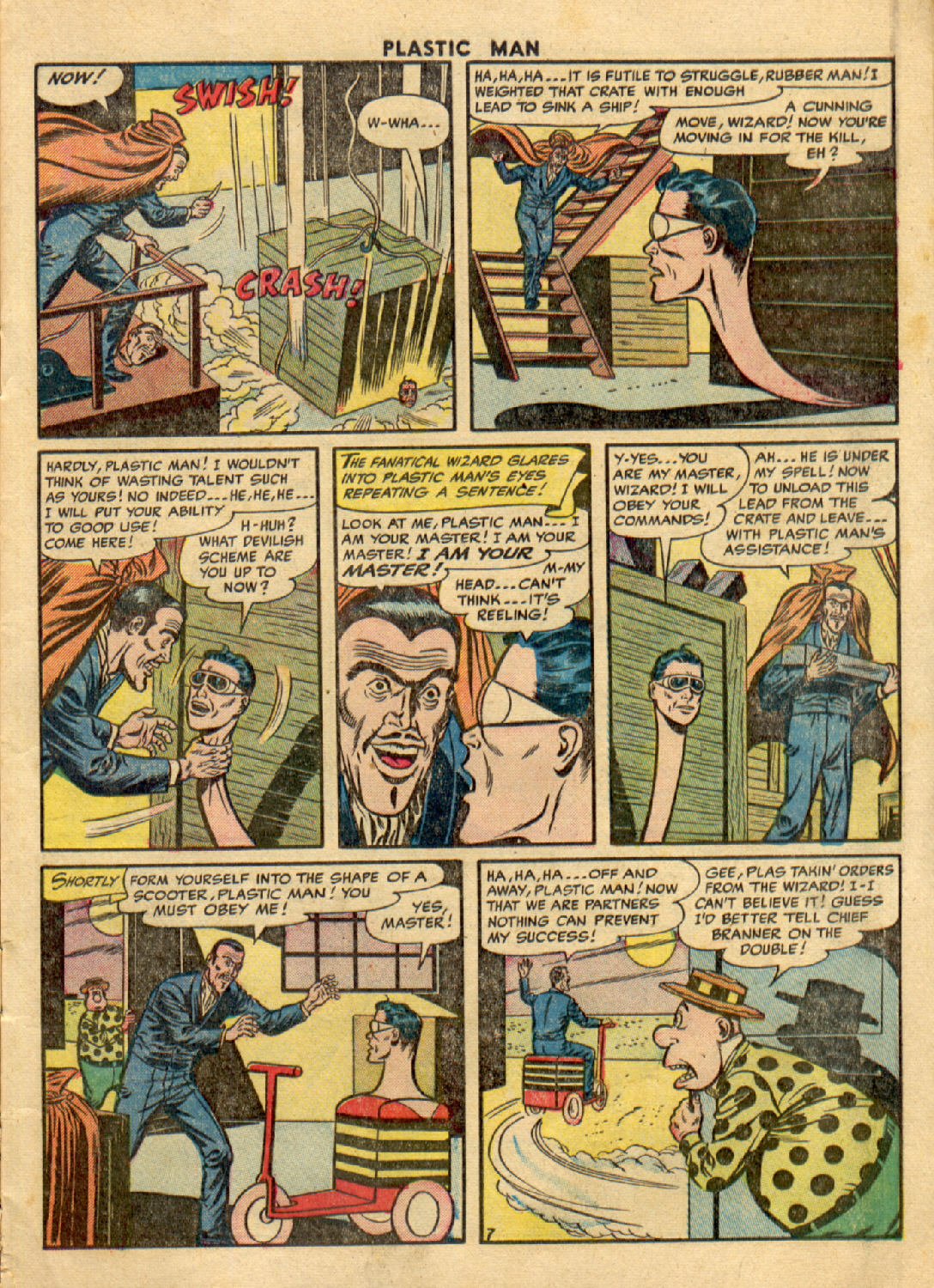 Read online Plastic Man (1943) comic -  Issue #52 - 8