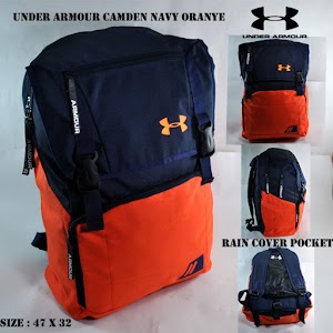 TAS RANSEL UNDER ARMOUR CAMDEN NAVY ORANGE TAS RANSEL UNDER ARMOUR CAMDEN NAVY ORANGE