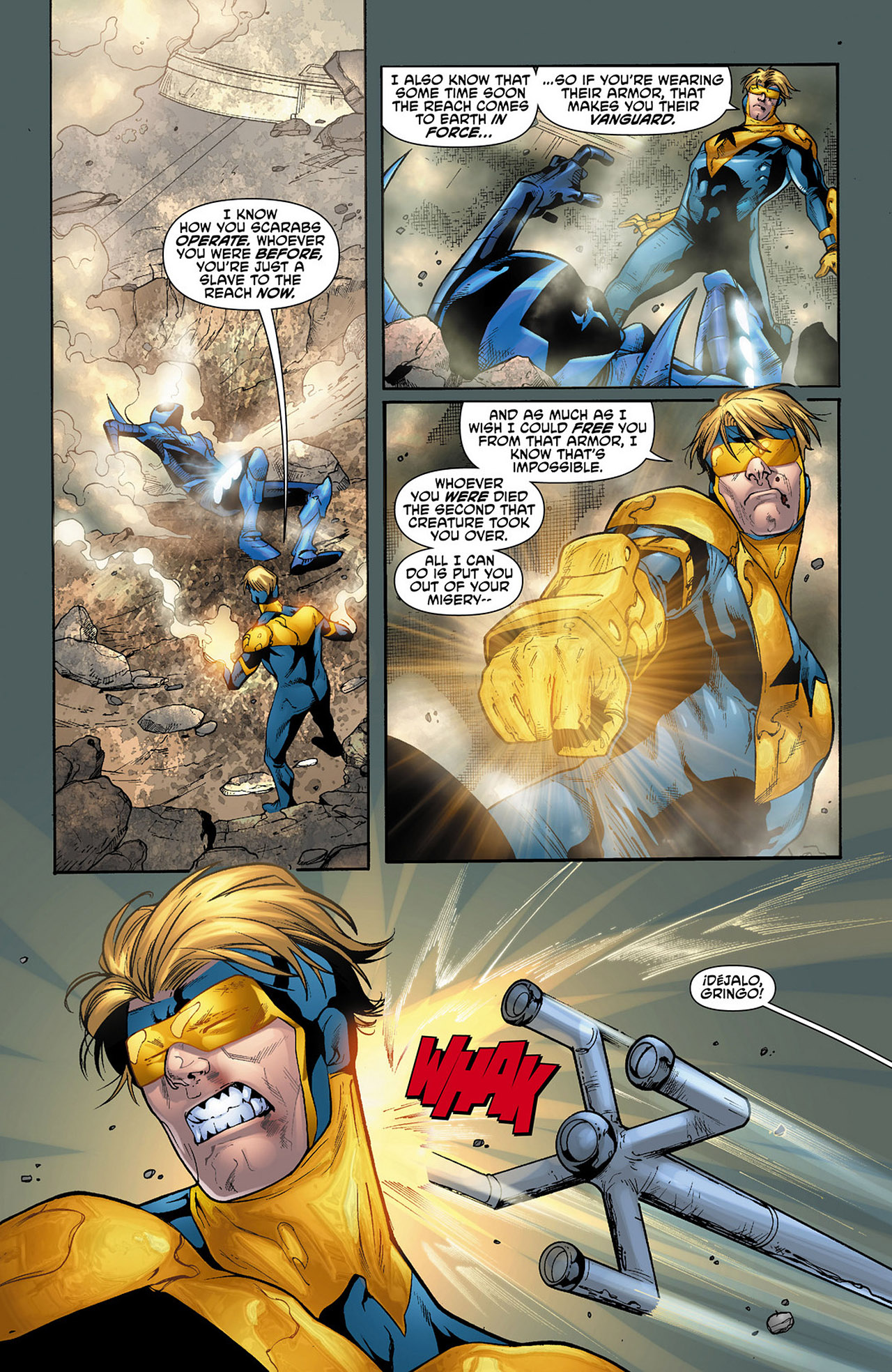 Read online Blue Beetle (2011) comic -  Issue #11 - 16