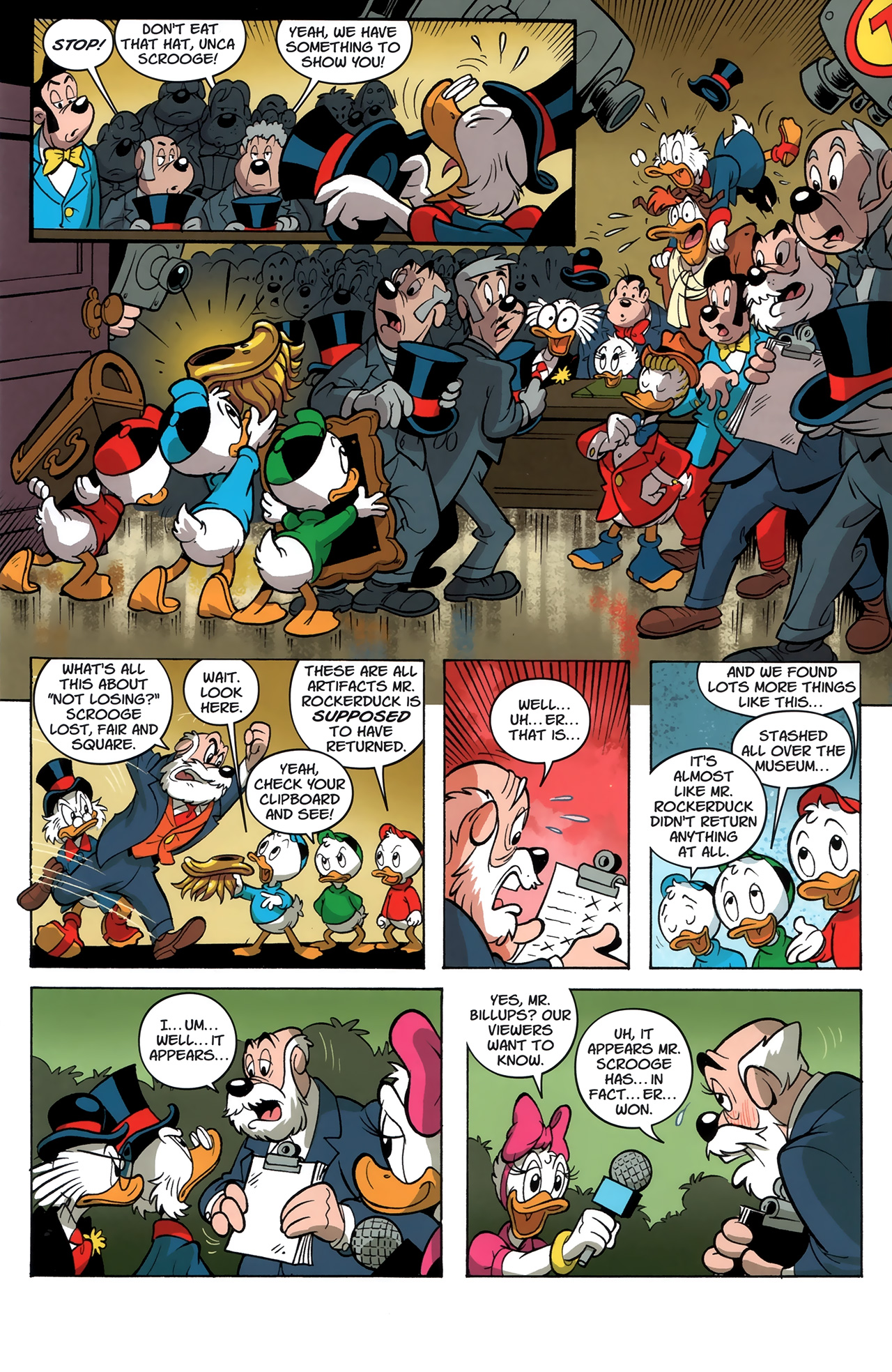 Read online DuckTales comic -  Issue #4 - 19