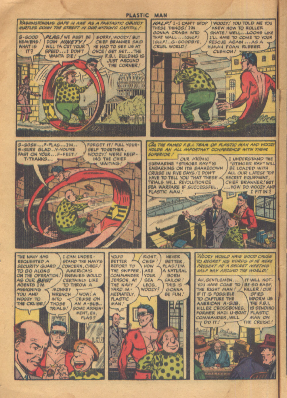 Read online Plastic Man (1943) comic -  Issue #48 - 4