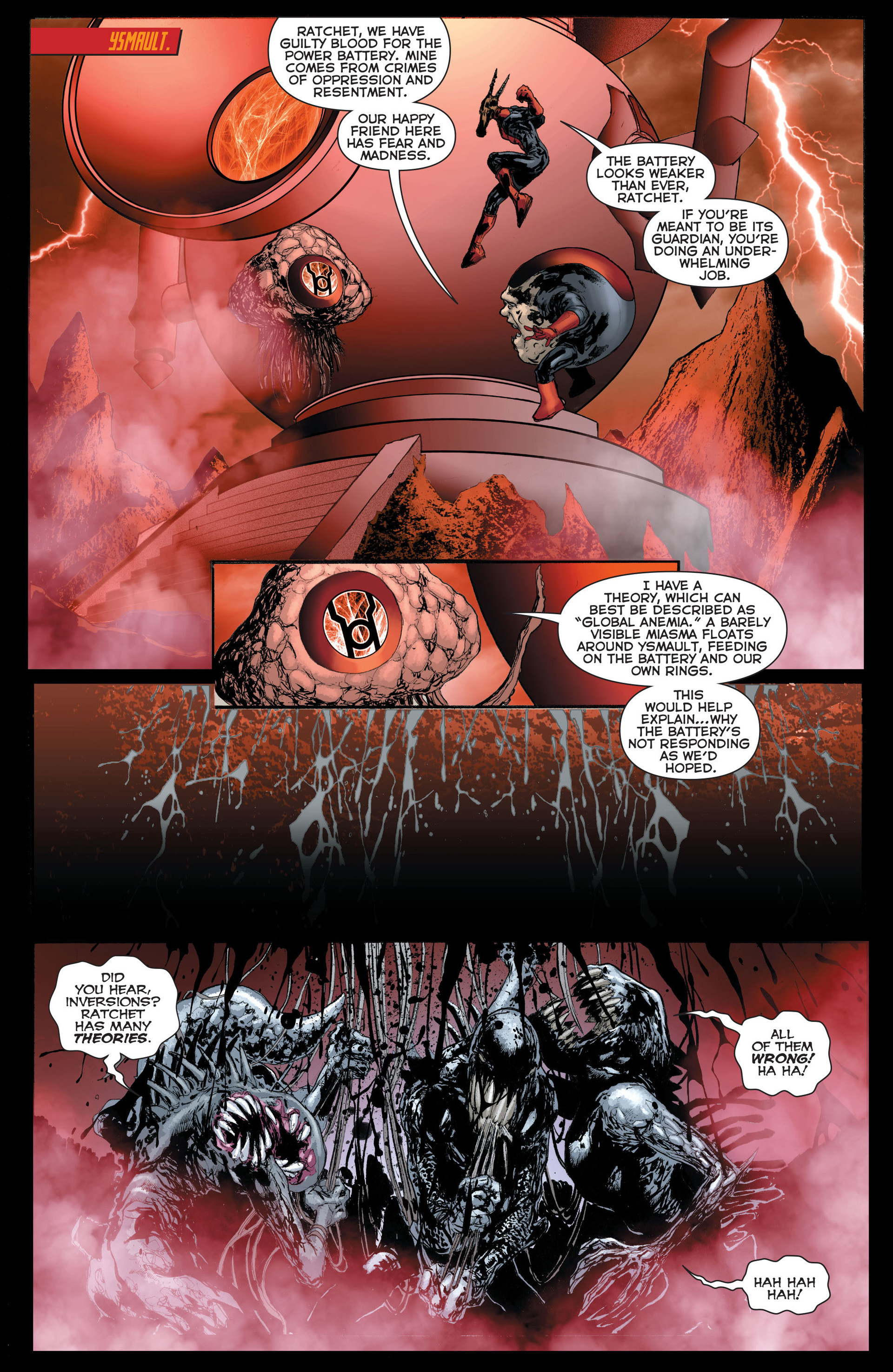 Read online Red Lanterns comic -  Issue #15 - 19