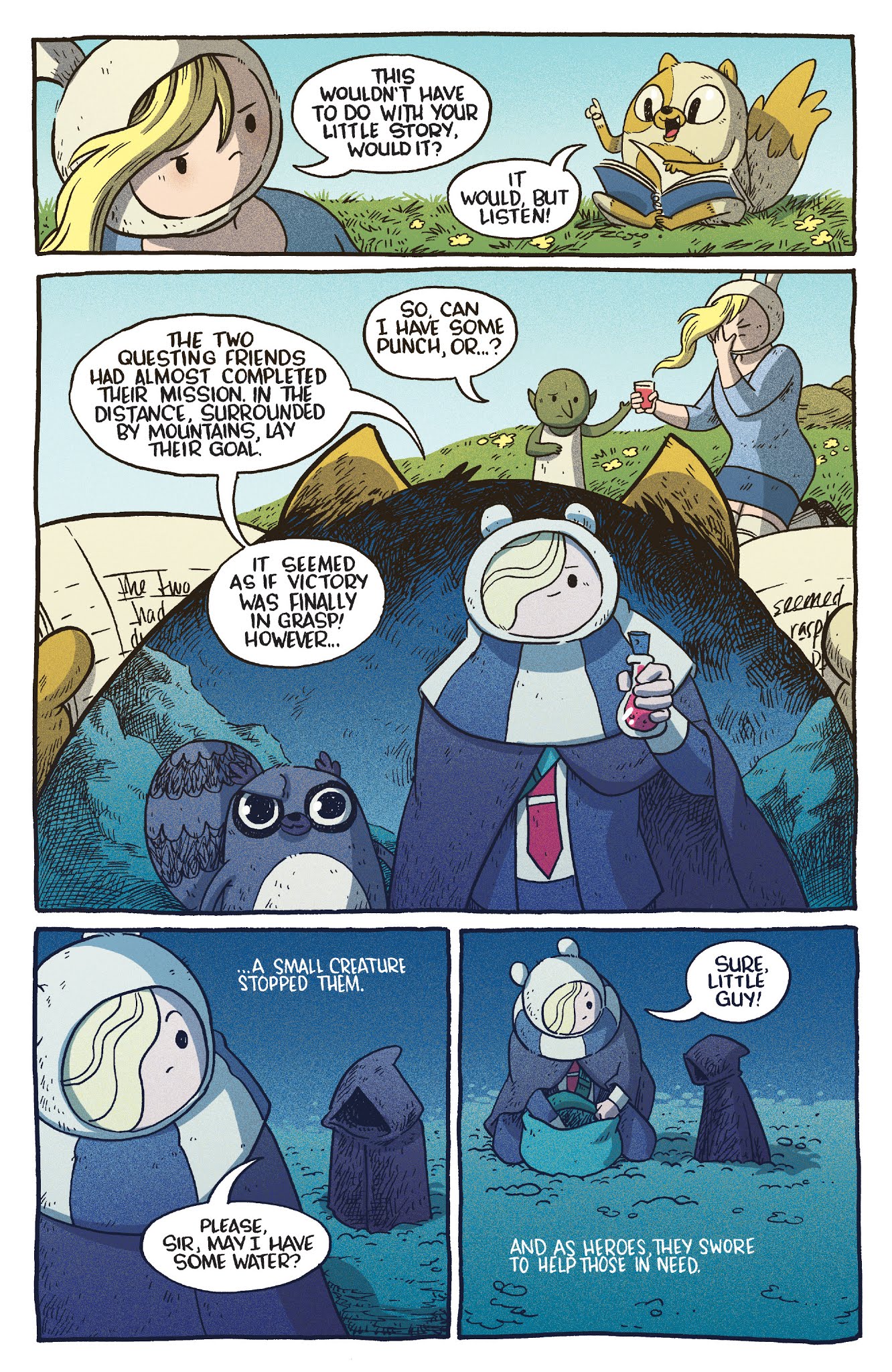 Read online Free Comic Book Day 2018 comic -  Issue # Adventure Time with Fionna and Cake - 20