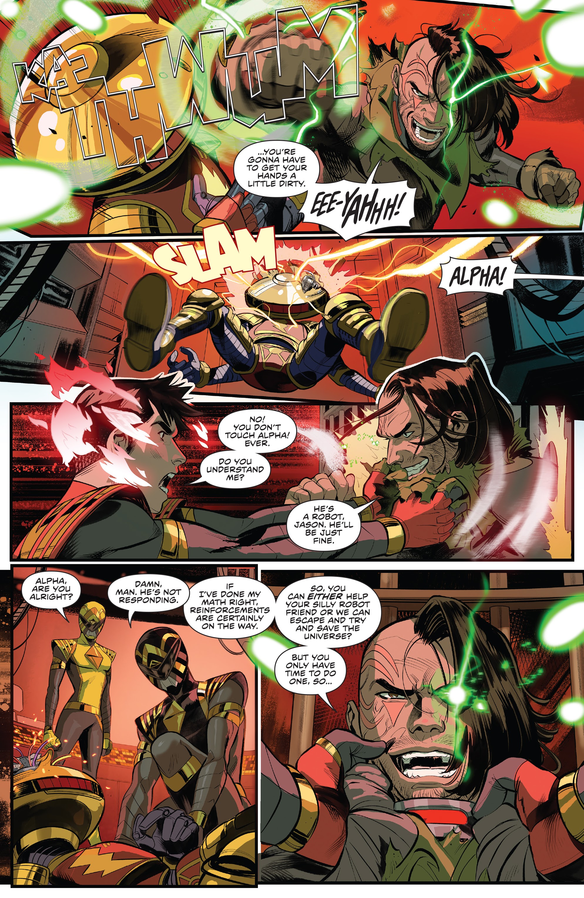 Read online Power Rangers comic -  Issue #1 - 29