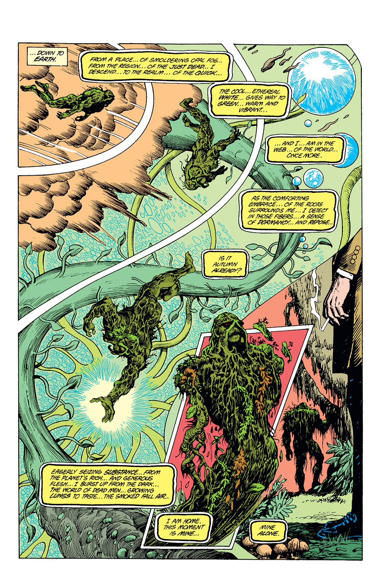 Read online Swamp Thing (1982) comic -  Issue #51 - 9