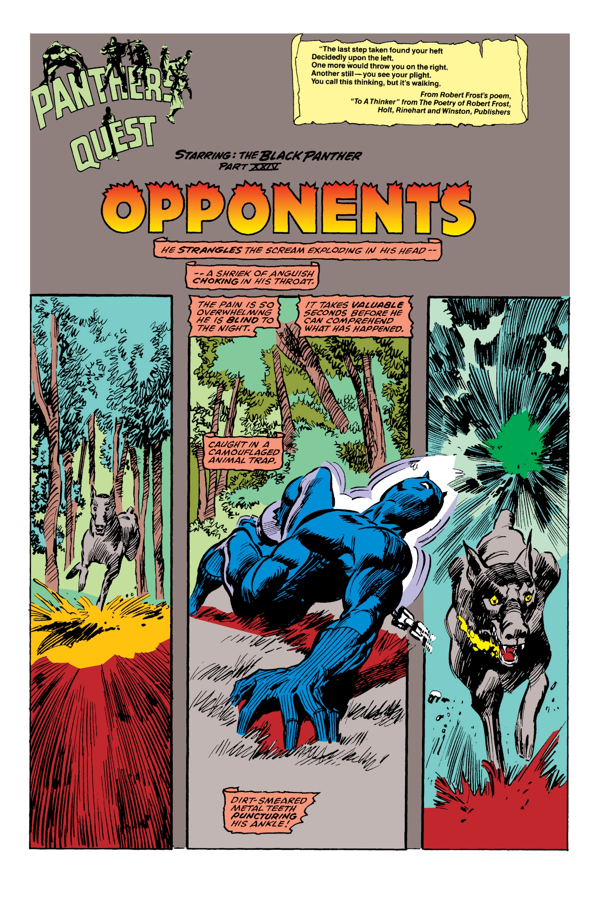 Read online Black Panther: Panther's Quest comic -  Issue # TPB - 194