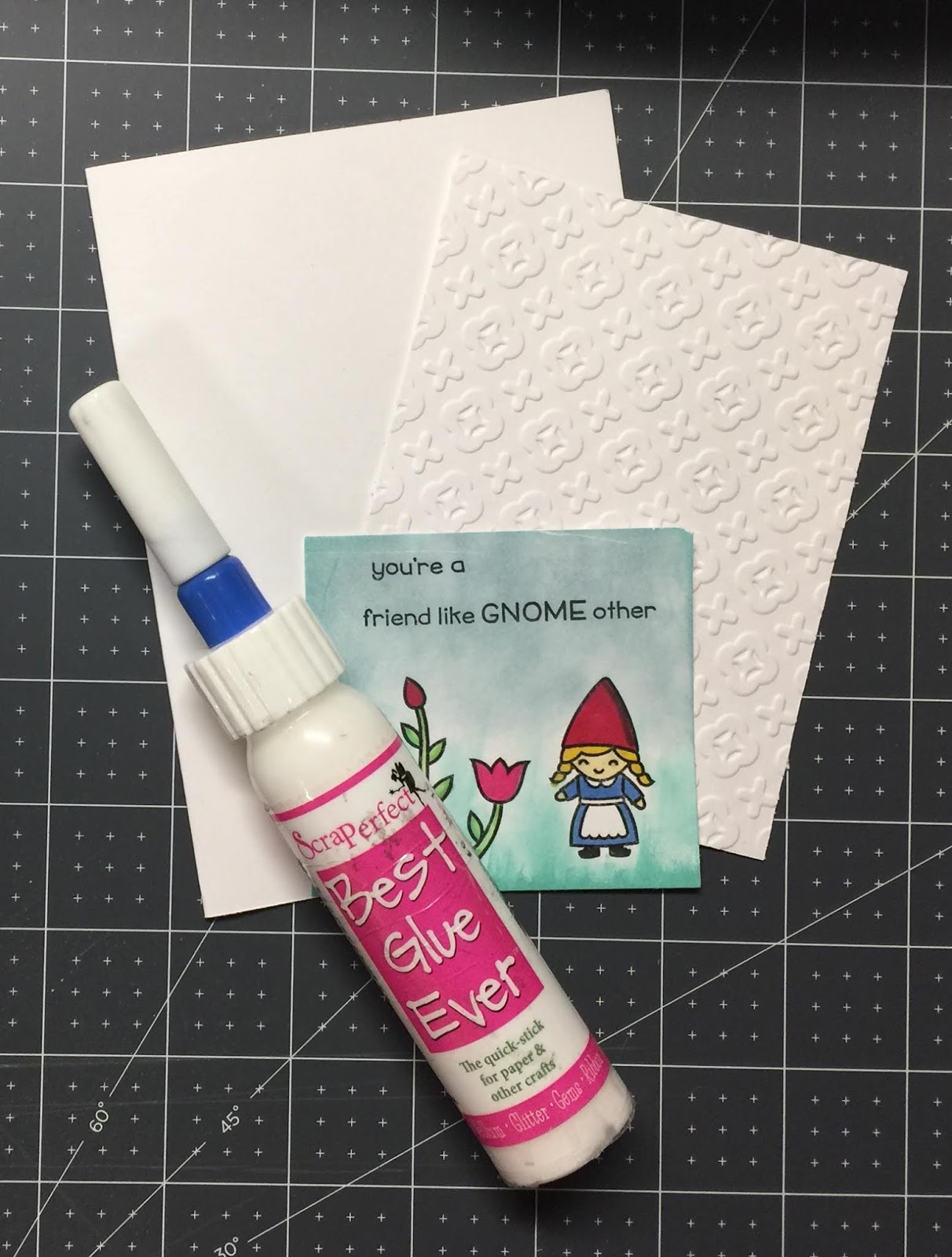 ScraPerfect Putting together a Greeting Card is Easy with the Best