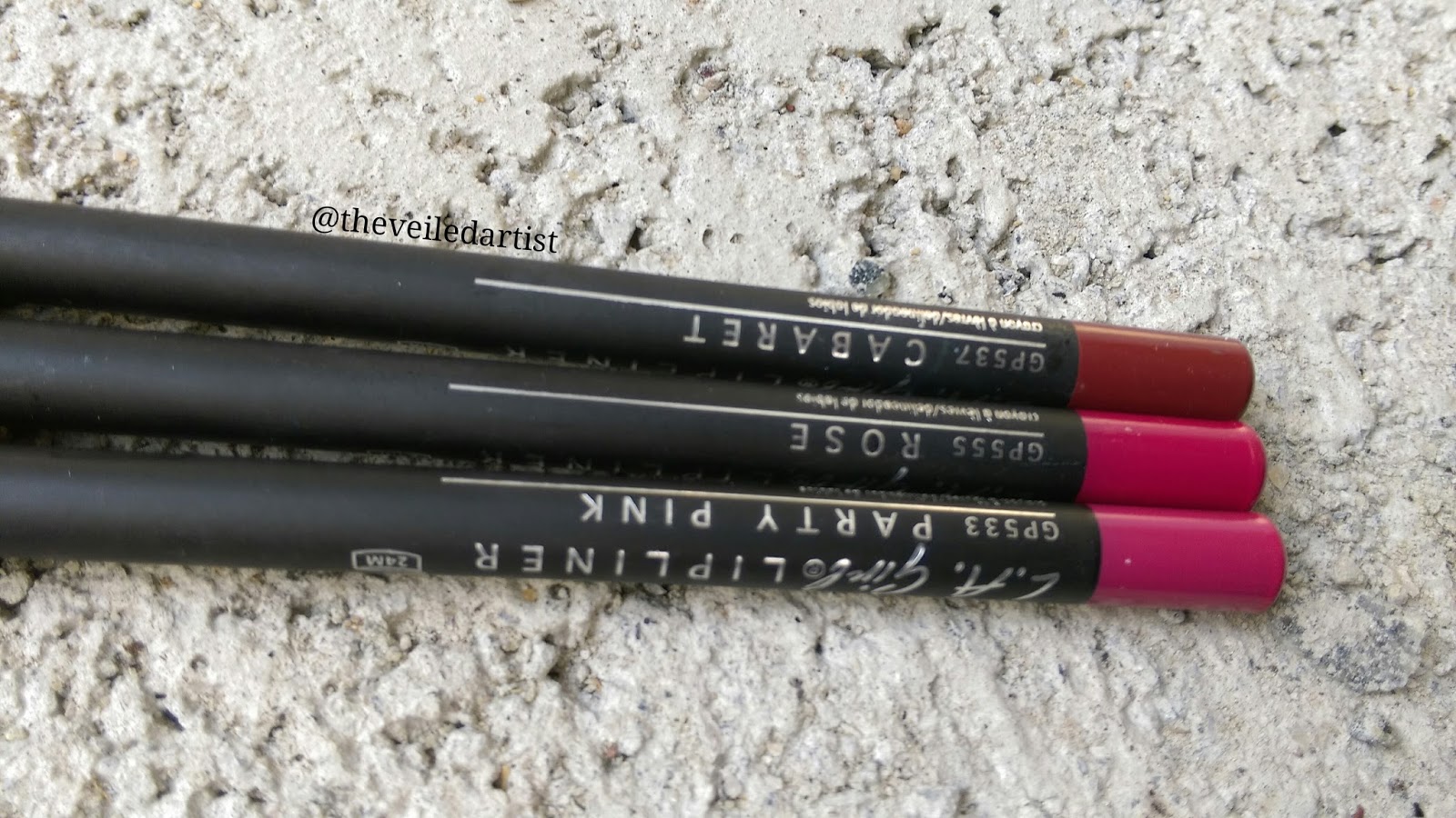 LA Girl Lipliner Pencil Review and Swatches (Cabaret, Rose, Party Pink
