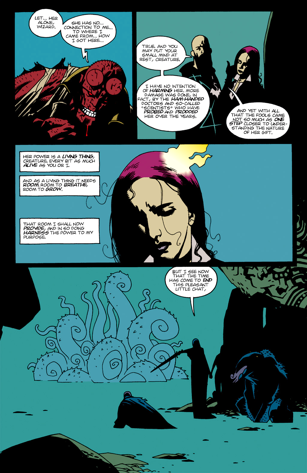 Read online Hellboy: Seed of Destruction comic -  Issue #3 - 23