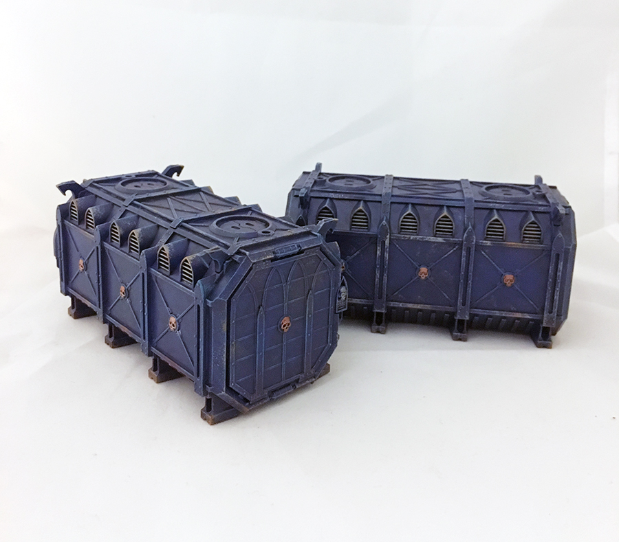 Sword of templar Terrain Showcase Games containers from