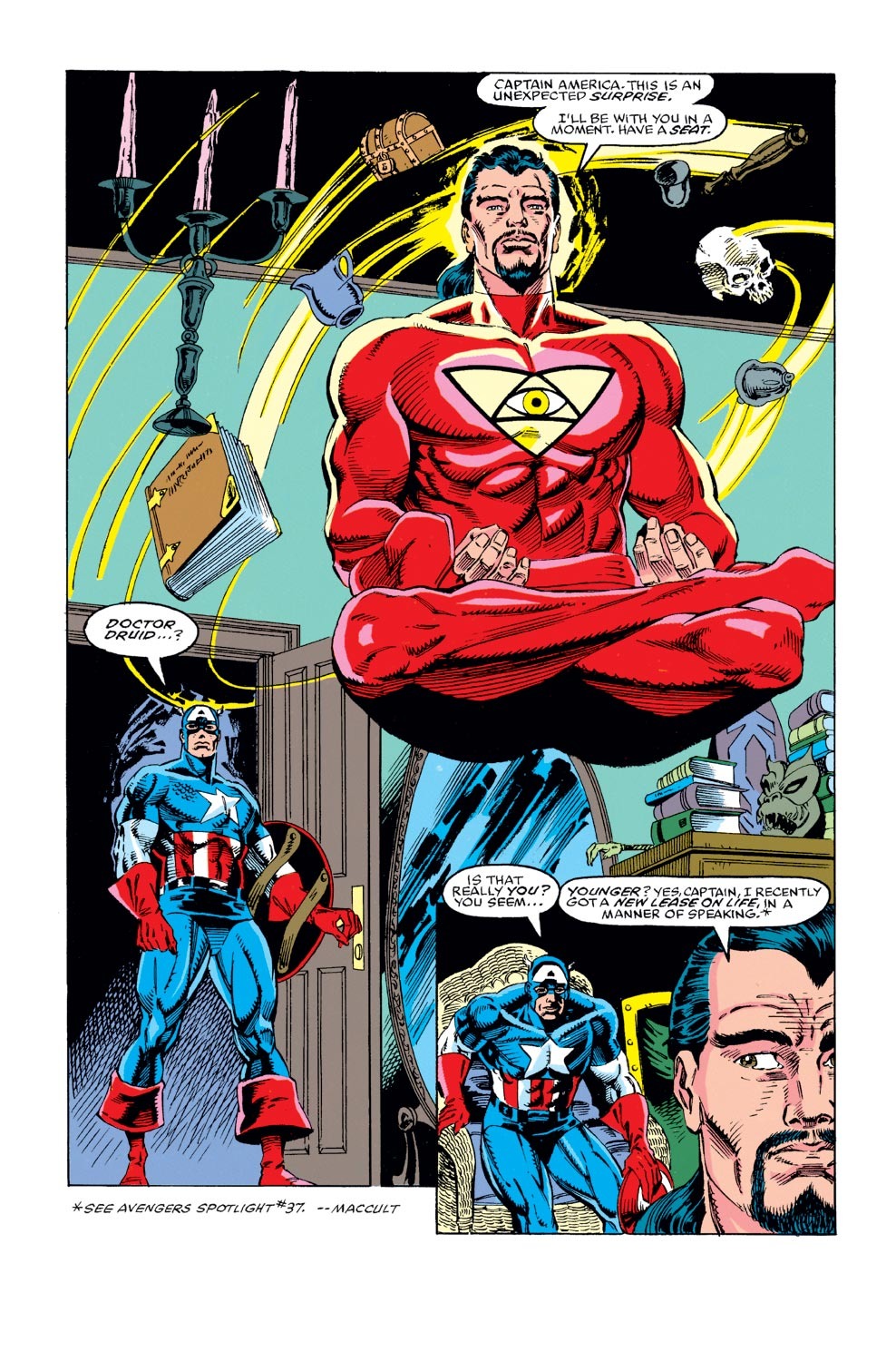 Read online Captain America (1968) comic -  Issue #402 - 12