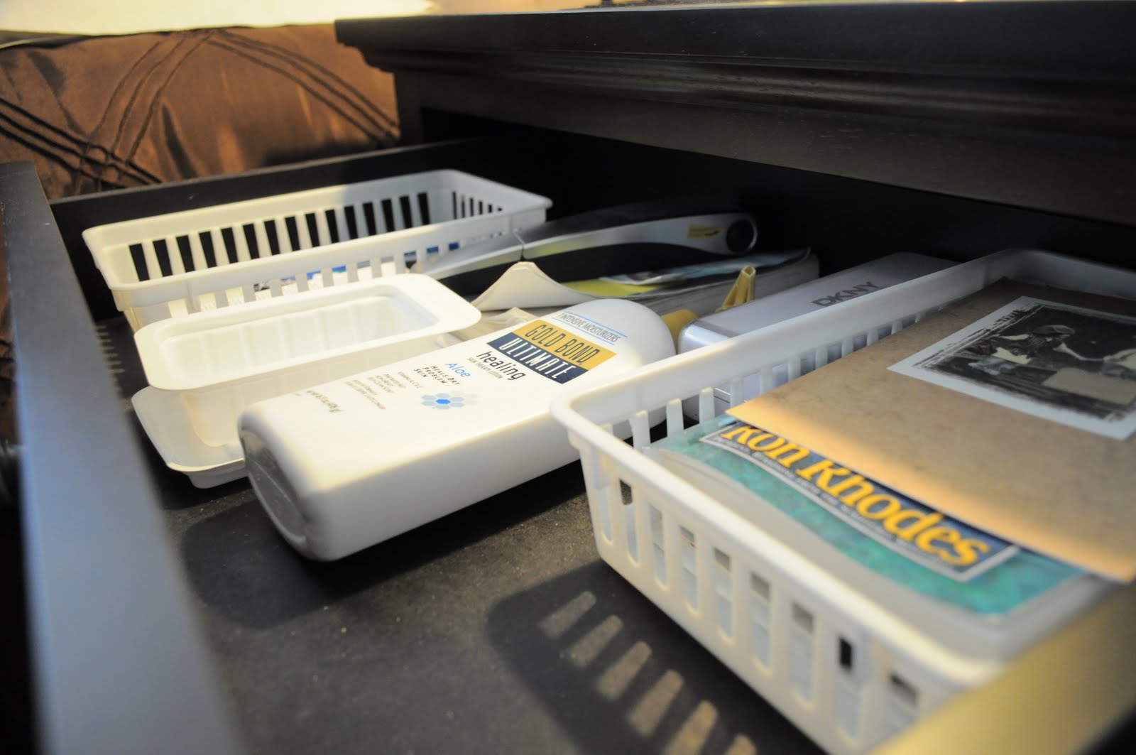 How I organize my bedroom The nightstands Organizing Made Fun How I