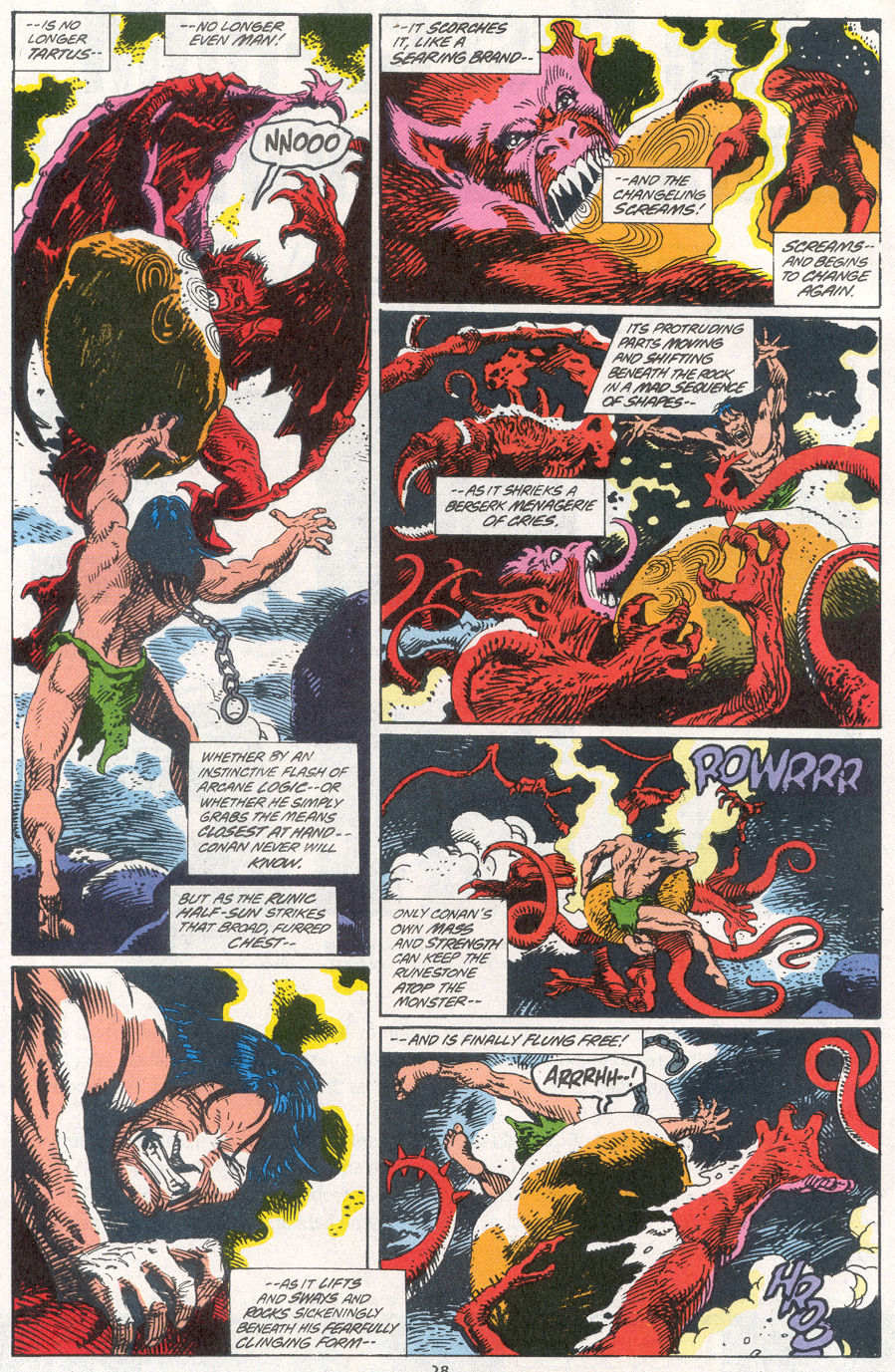 Read online Conan the Barbarian (1970) comic -  Issue #267 - 20