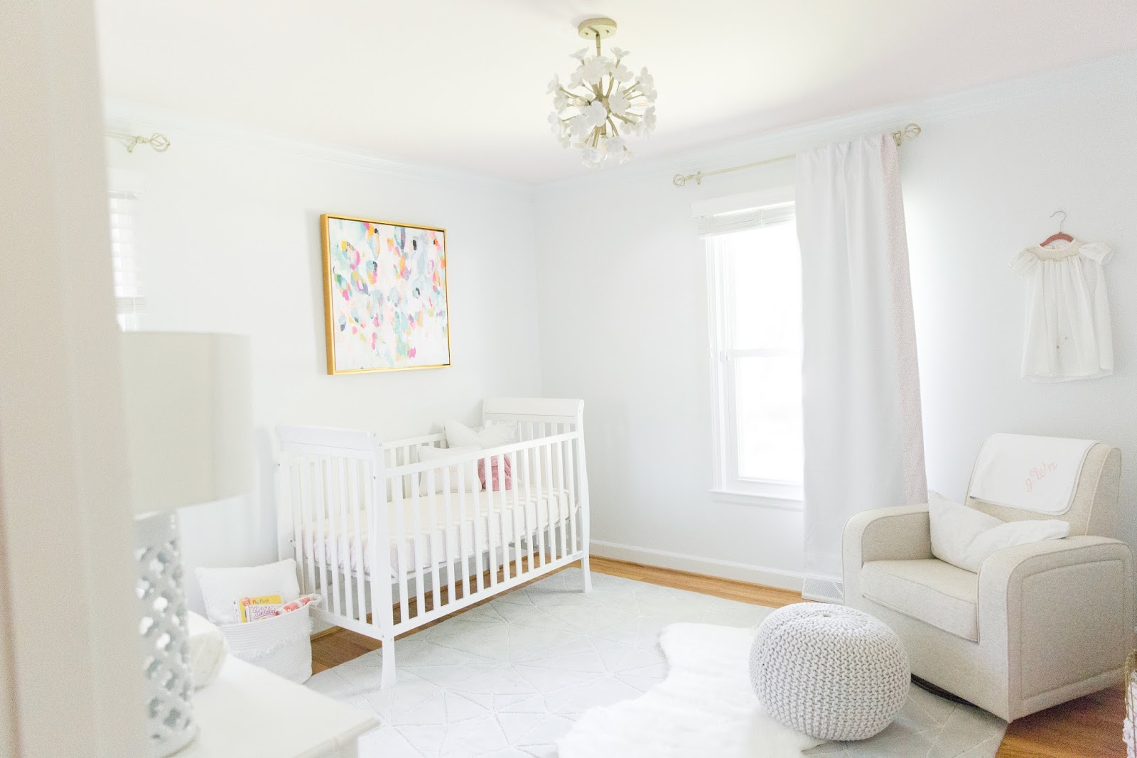 Baby Girl's Nursery Reveal Olive and Tate