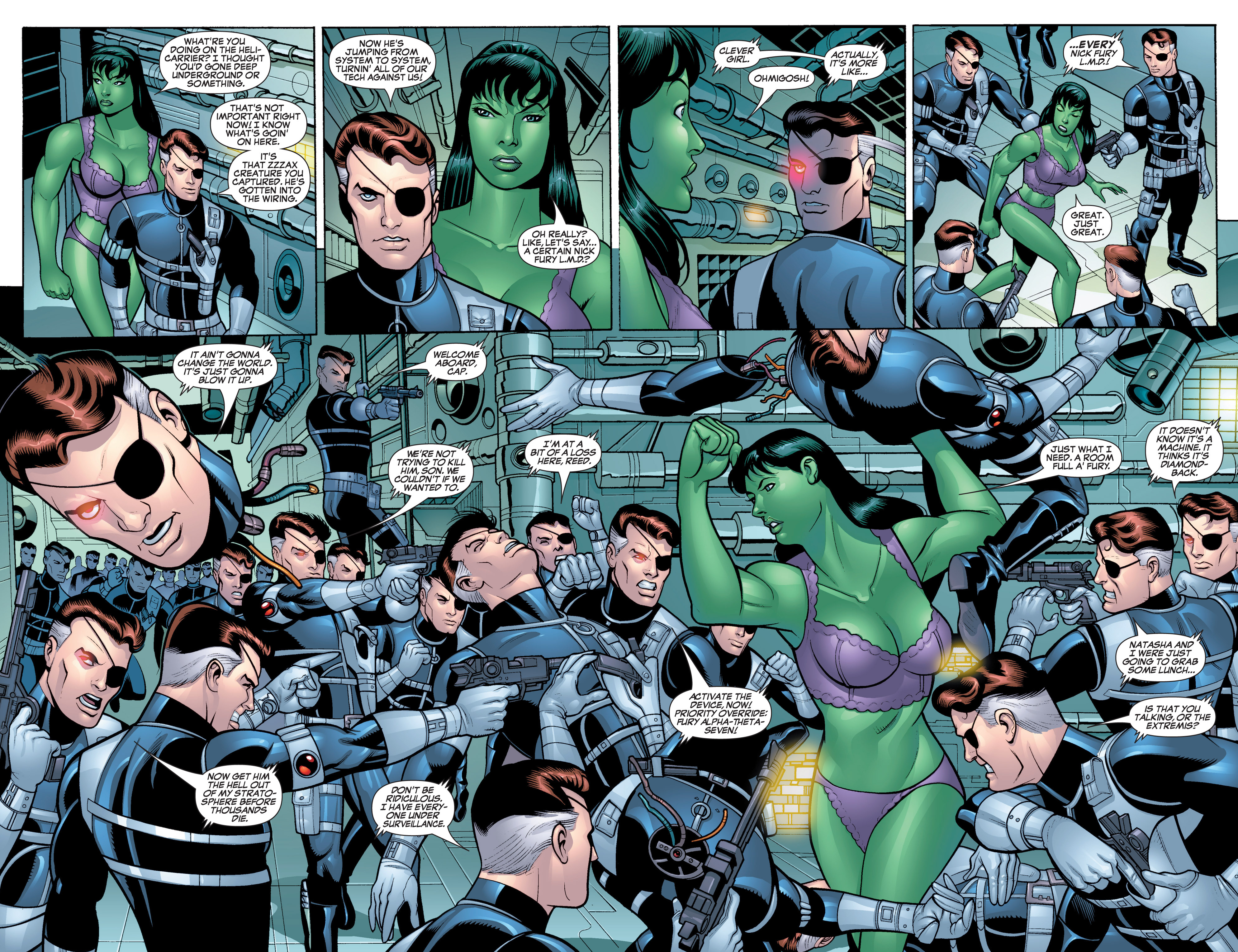 Read online She-Hulk (2005) comic -  Issue #17 - 14