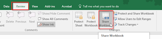 Cara Sharing File Excel Dengan Share Workbook