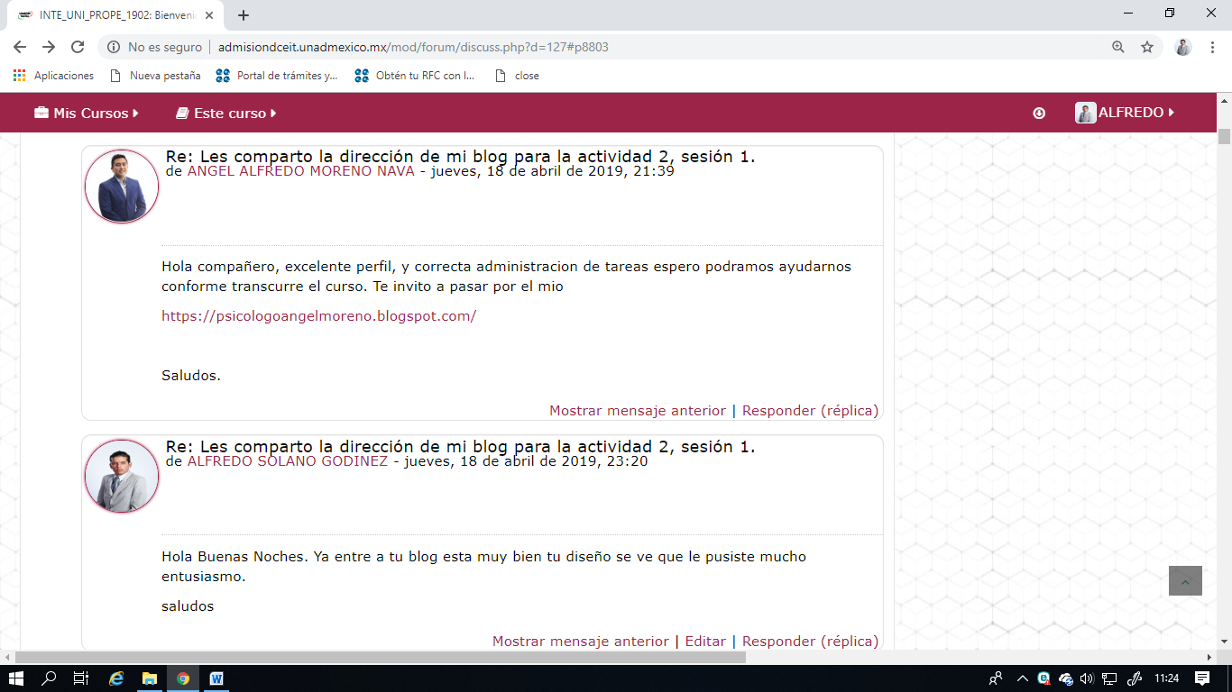 S1. Actividad 3. Conociendo a mis colegas S1. Actividad 3. Conociendo a mis colegas