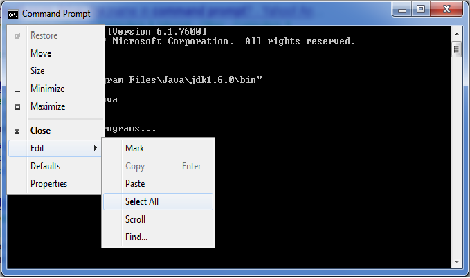 Java Programs : Create java .bat OR bat file
