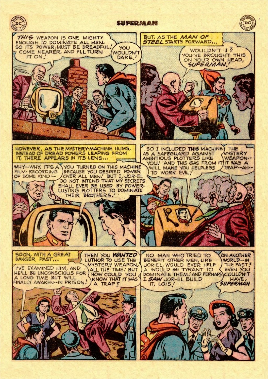 Read online Superman (1939) comic -  Issue #74 - 13