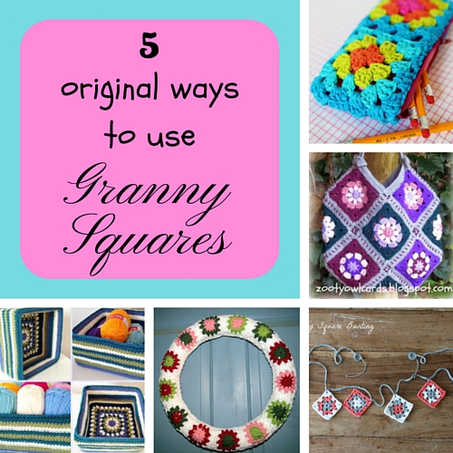 5 original ways to use granny squares