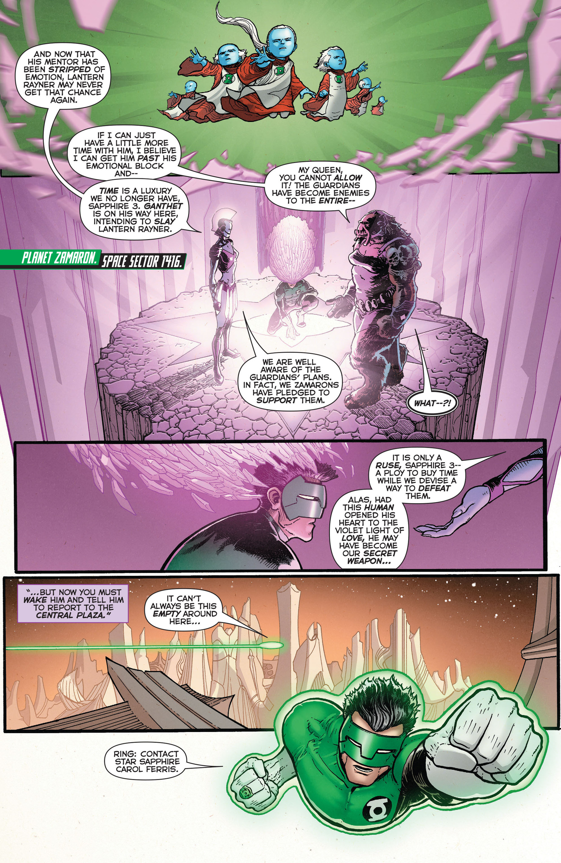 Read online Green Lantern: New Guardians comic -  Issue #16 - 5