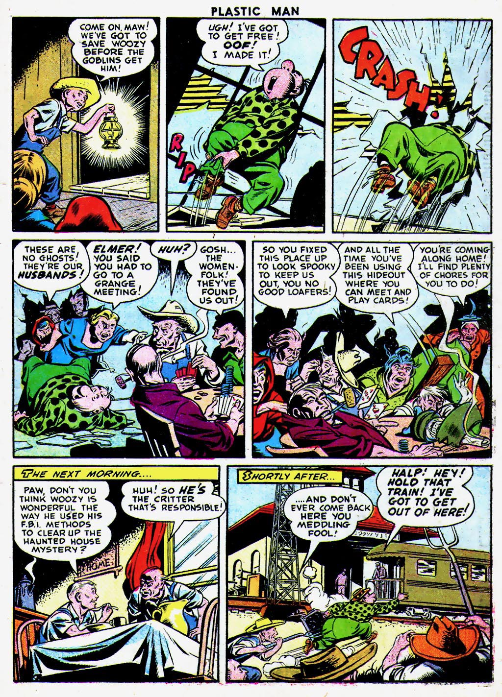 Read online Plastic Man (1943) comic -  Issue #61 - 21