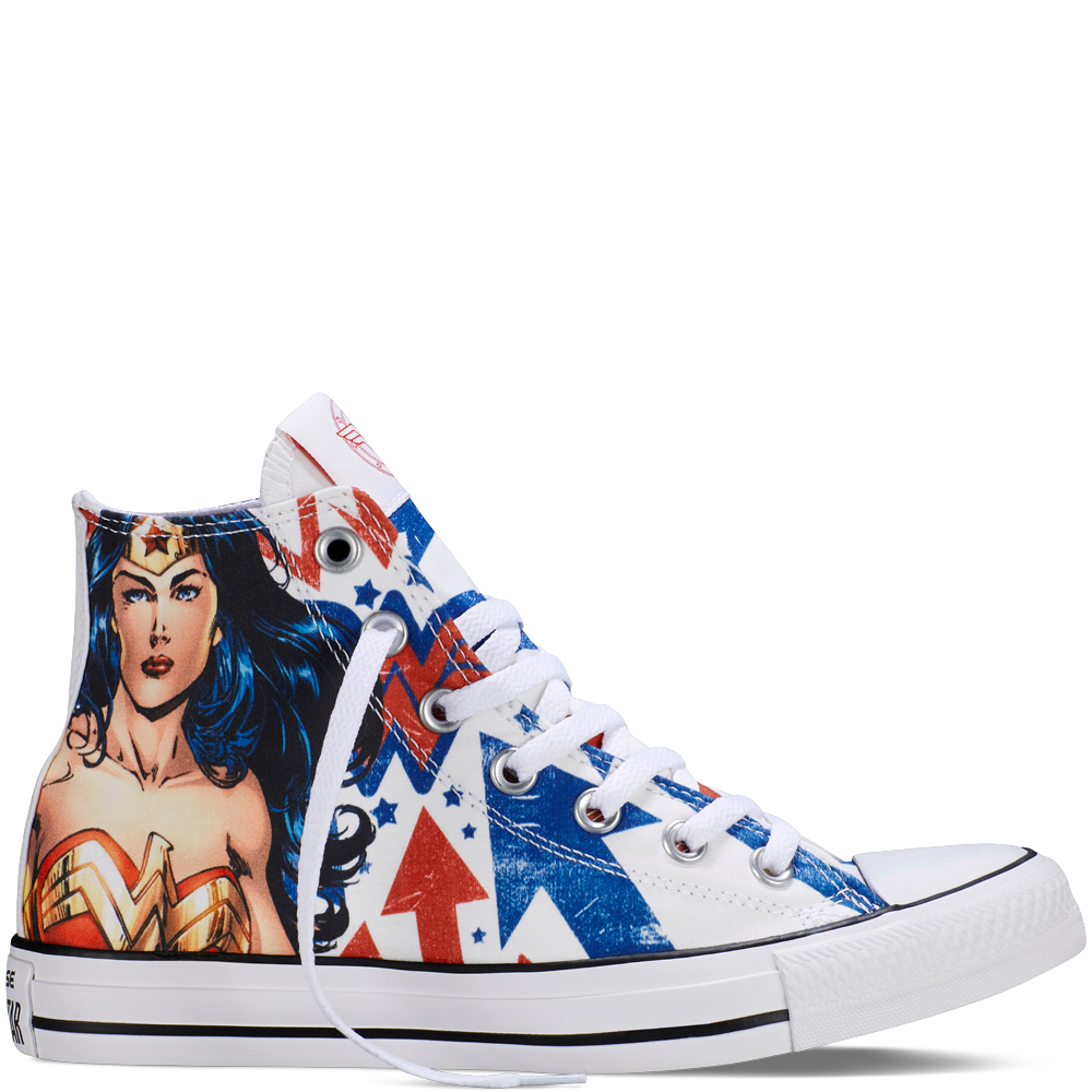 wonder woman converse shoes