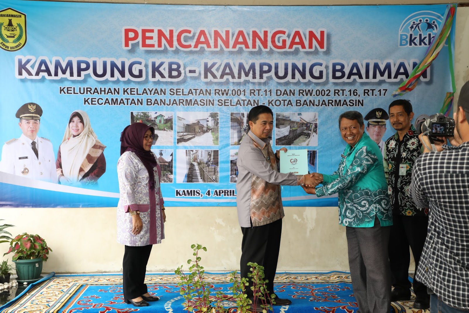 Kampung Kb Kampung Baiman Ke 12 Diresmikan Media Center