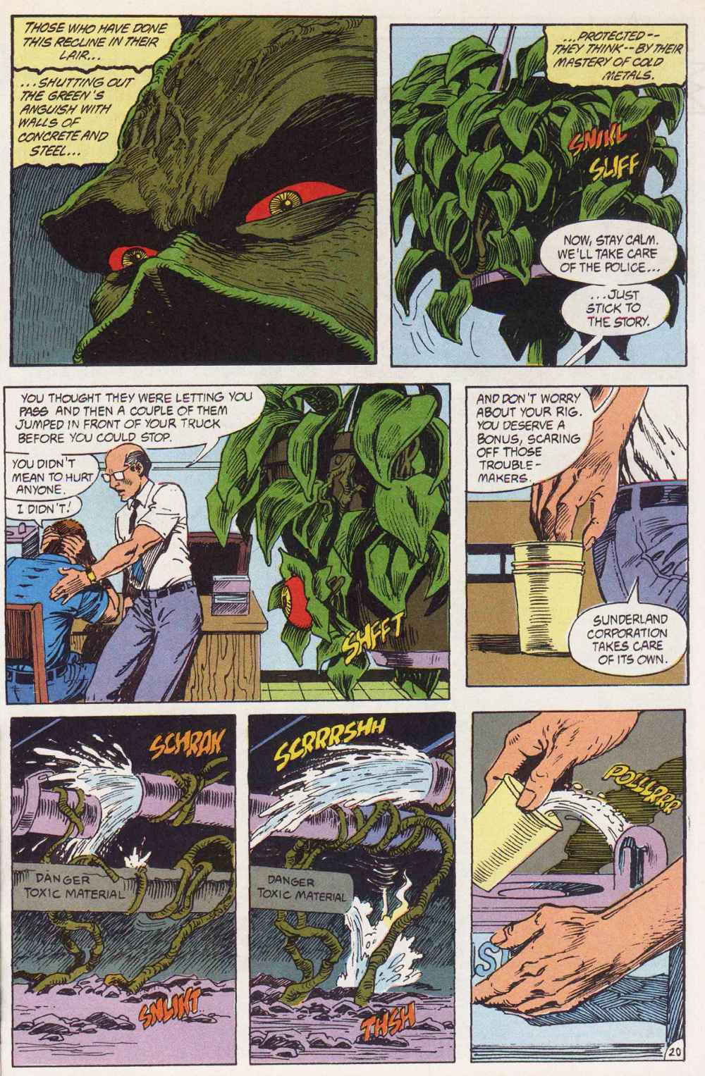 Swamp Thing (1982) Issue #95 #103 - English 21