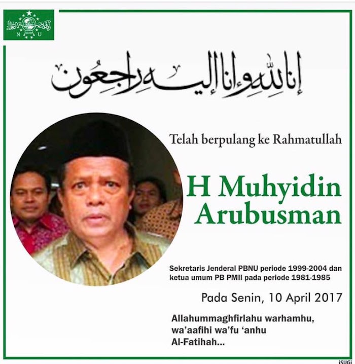 Cucu Raja Ende, Muhyiddin Aroeboesman Tutup Usia, Menakertrans: Beliau Teladan Anak Muda NU