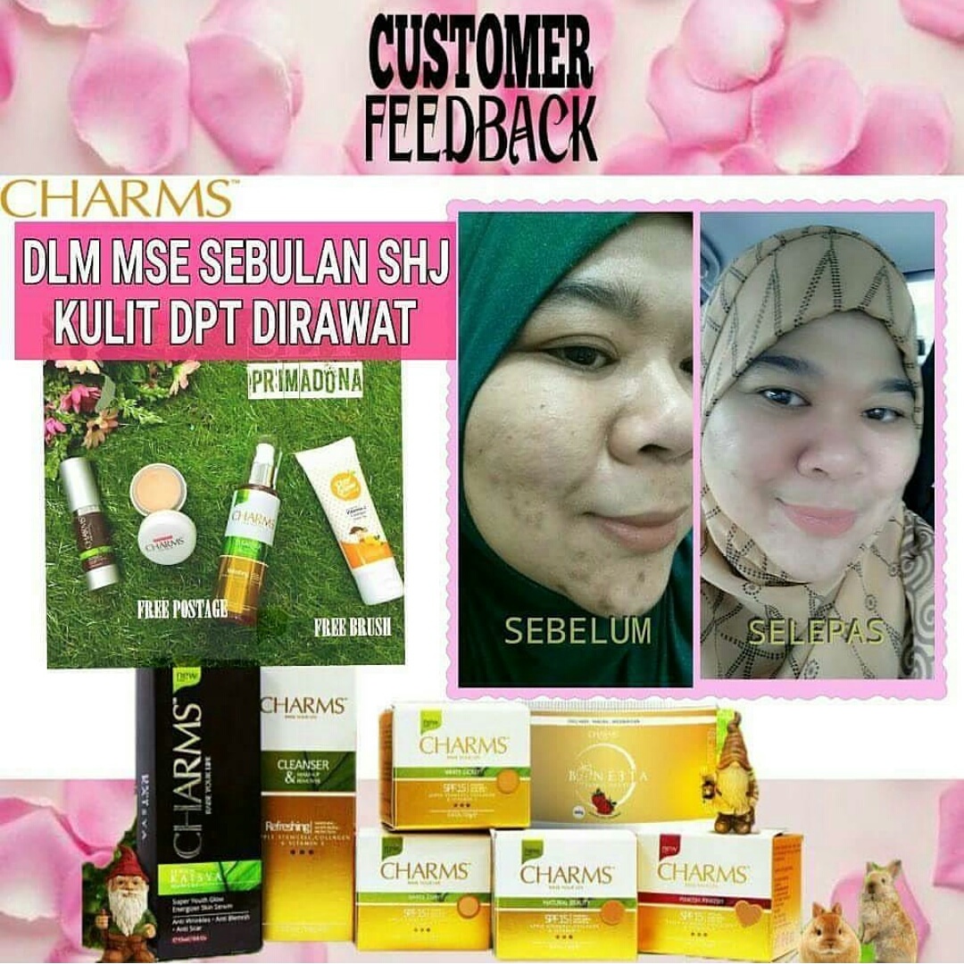 CHARM FOUNDATION DAN KAISYA SERUM RAWAT KULIT MASALAH 013-3045279