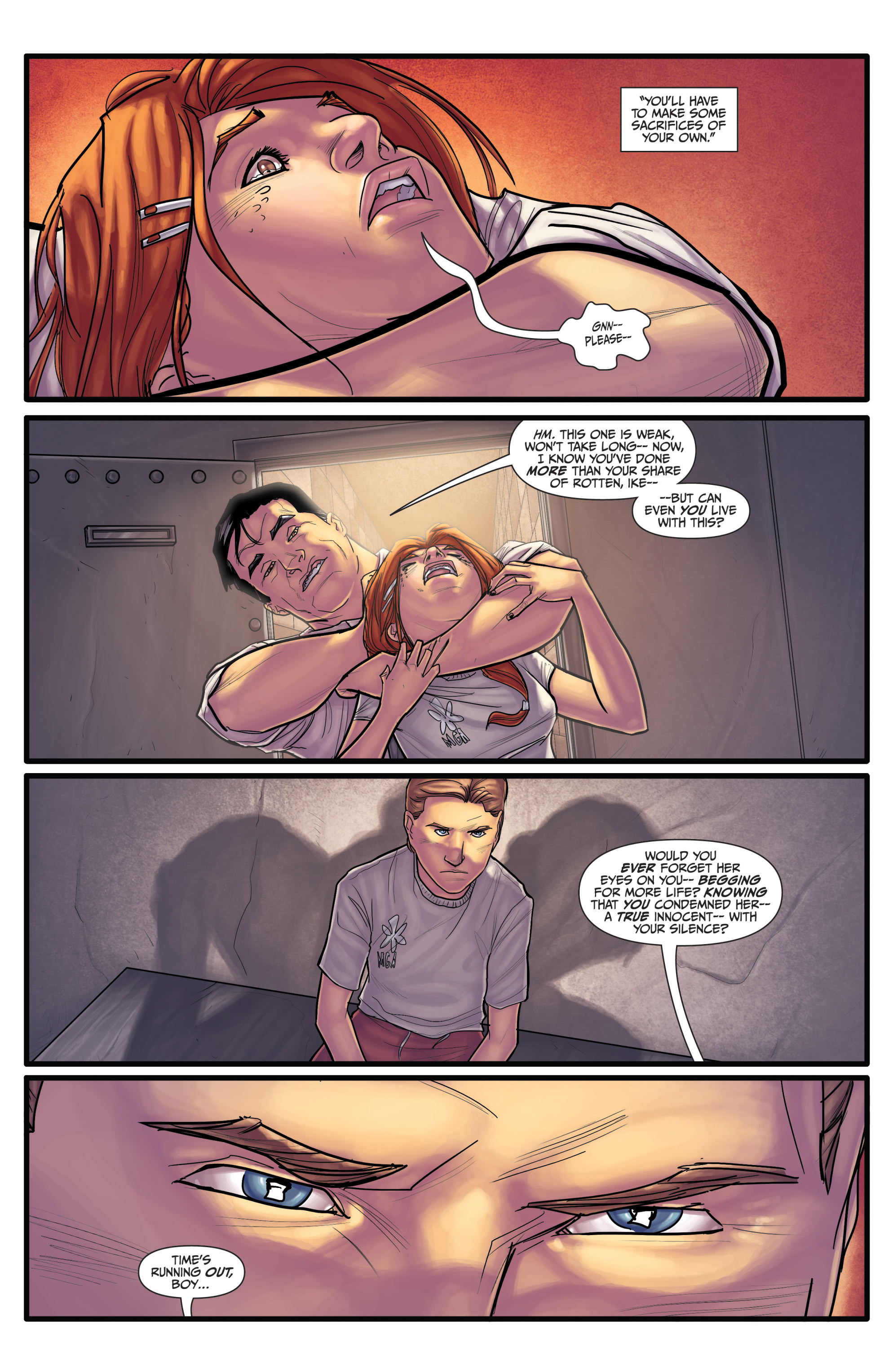 Read online Morning Glories comic -  Issue # _TPB 4 - 164