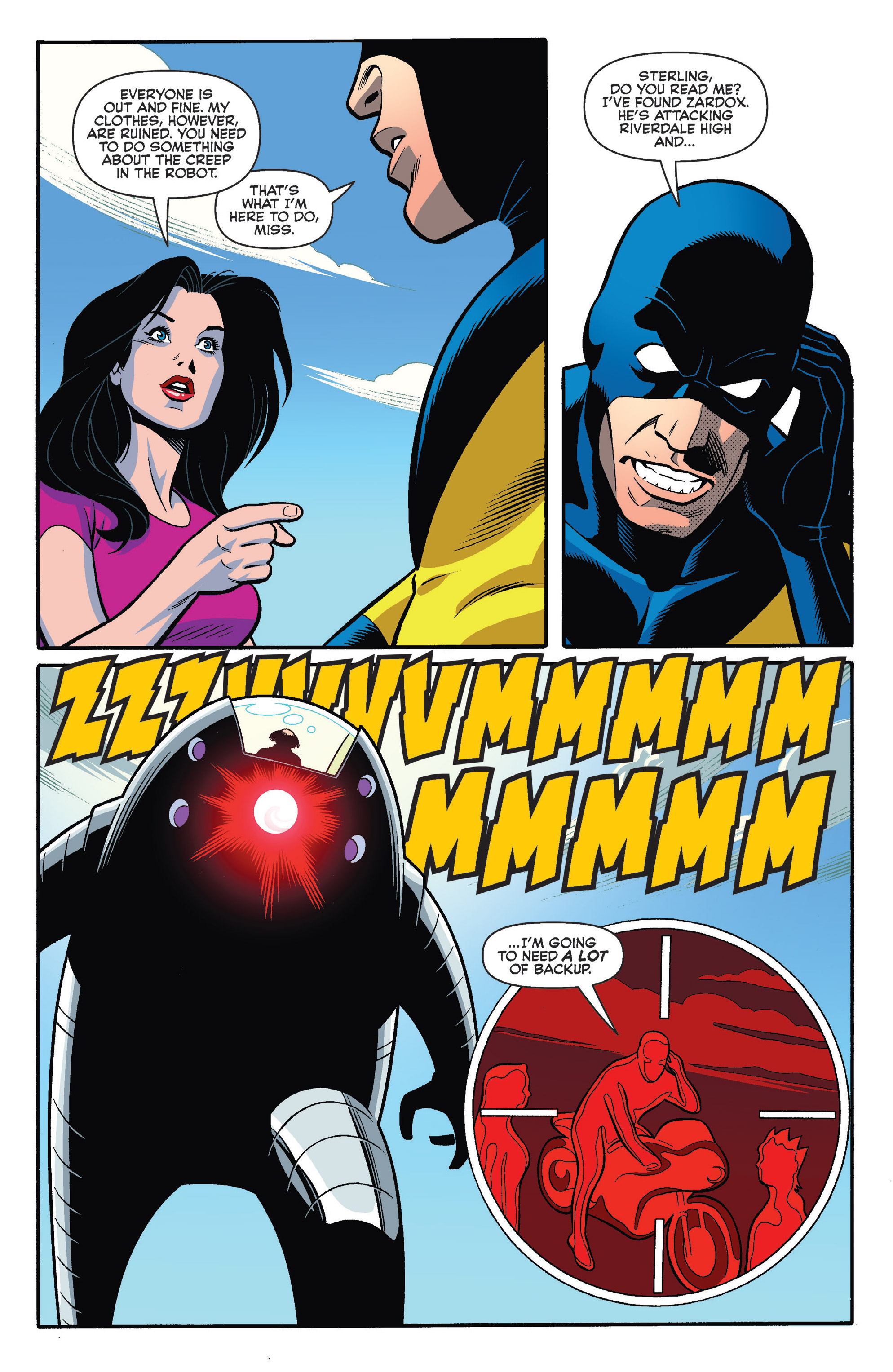 Read online Archie's Superteens Versus Crusaders comic -  Issue #1 - 12