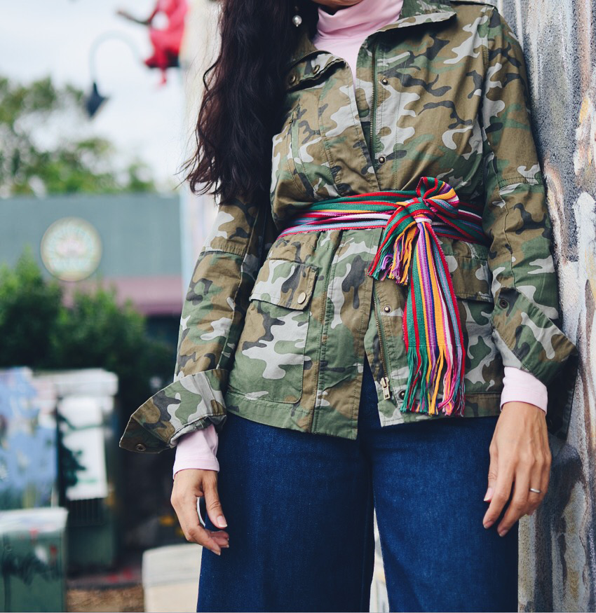 Stand Out With Camouflage MY SMALL WARDROBE