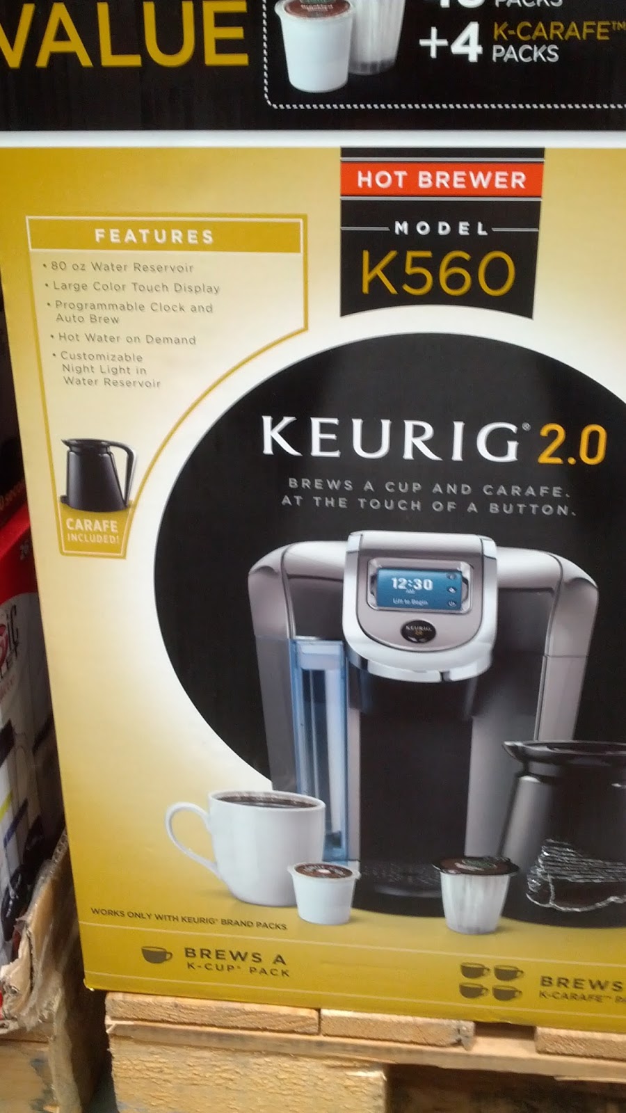 Keurig 2 0 K560 Single Serve Coffee Machine Costco Weekender keurig-2-0-k560-single-serve-coffee-machine-costco-weekender