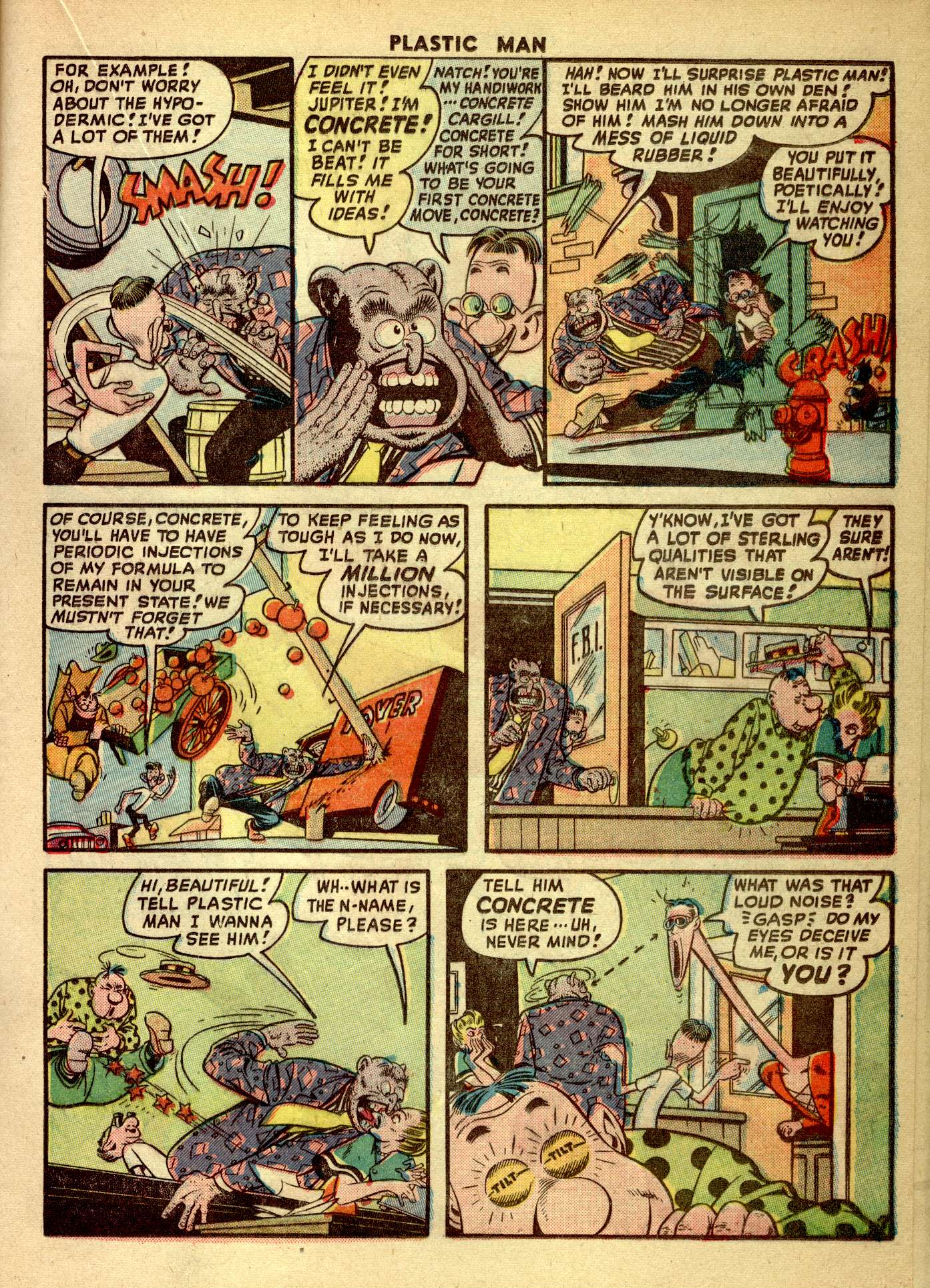 Read online Plastic Man (1943) comic -  Issue #14 - 21