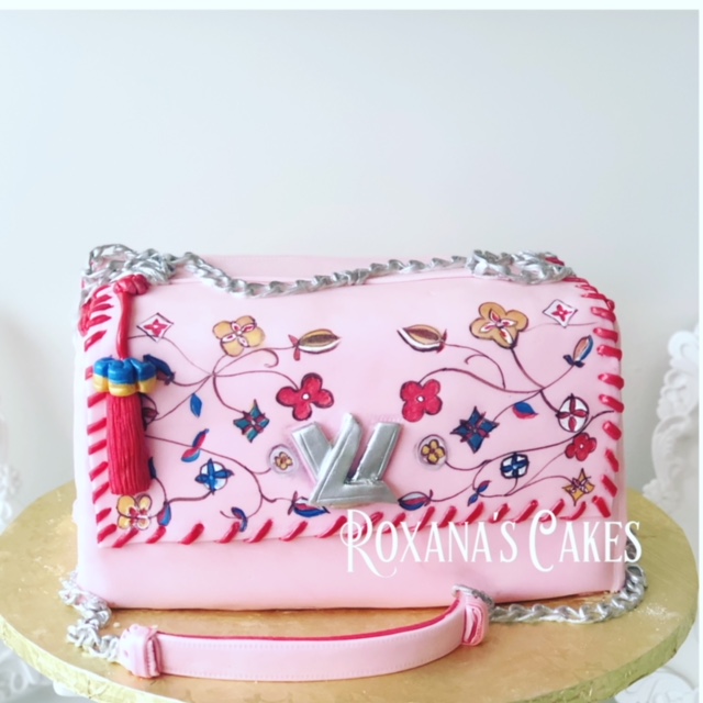 Baking With Roxana's Cakes: Louis Vuitton Handbag Cake