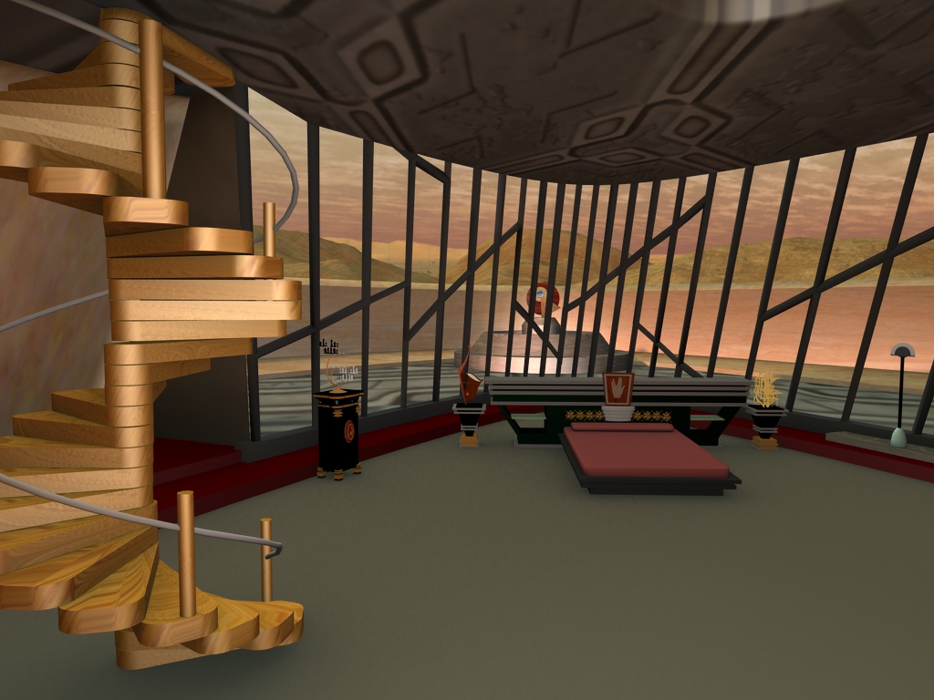 Star Trek Render con Daz Studio Edifici Vulcaniani LCARS Pictures