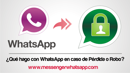 ¿Que hago con WhatsApp en caso de perdida o robo del telefono movil?