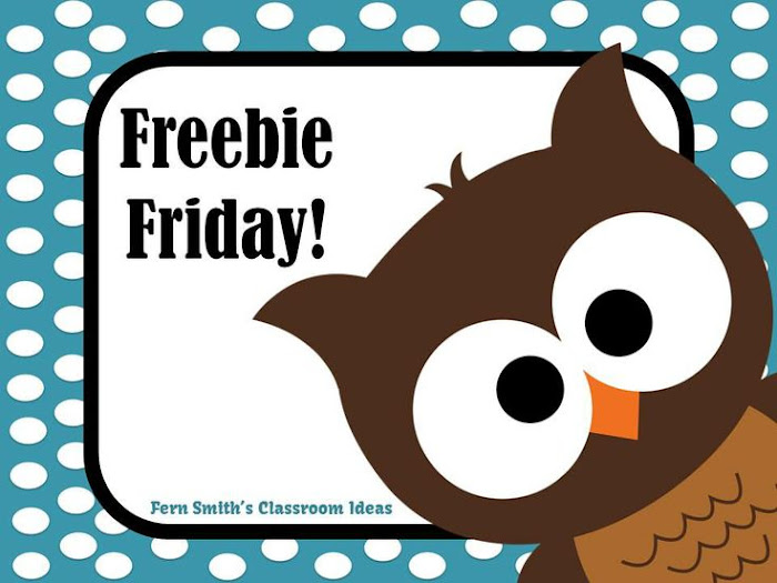 Fern Smith's Classroom Ideas Pinterest Board for Freebie Friday Free Teacher Resources!