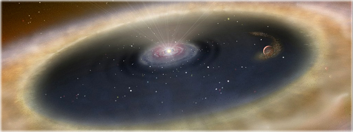 nascimento de planeta LkCa 15 b