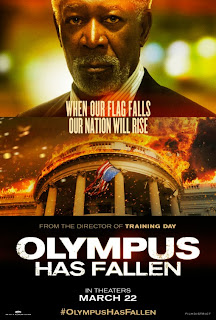 Morgan Freeman Olympus Has Fallen Poster