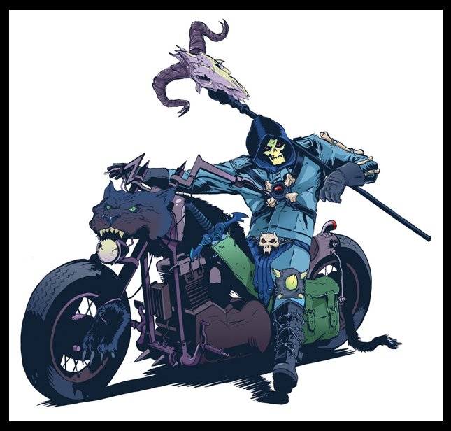 JIMSMASH ! ! !: 'GHOST RIDER SKELETOR' BY SHANE McDERMOTT