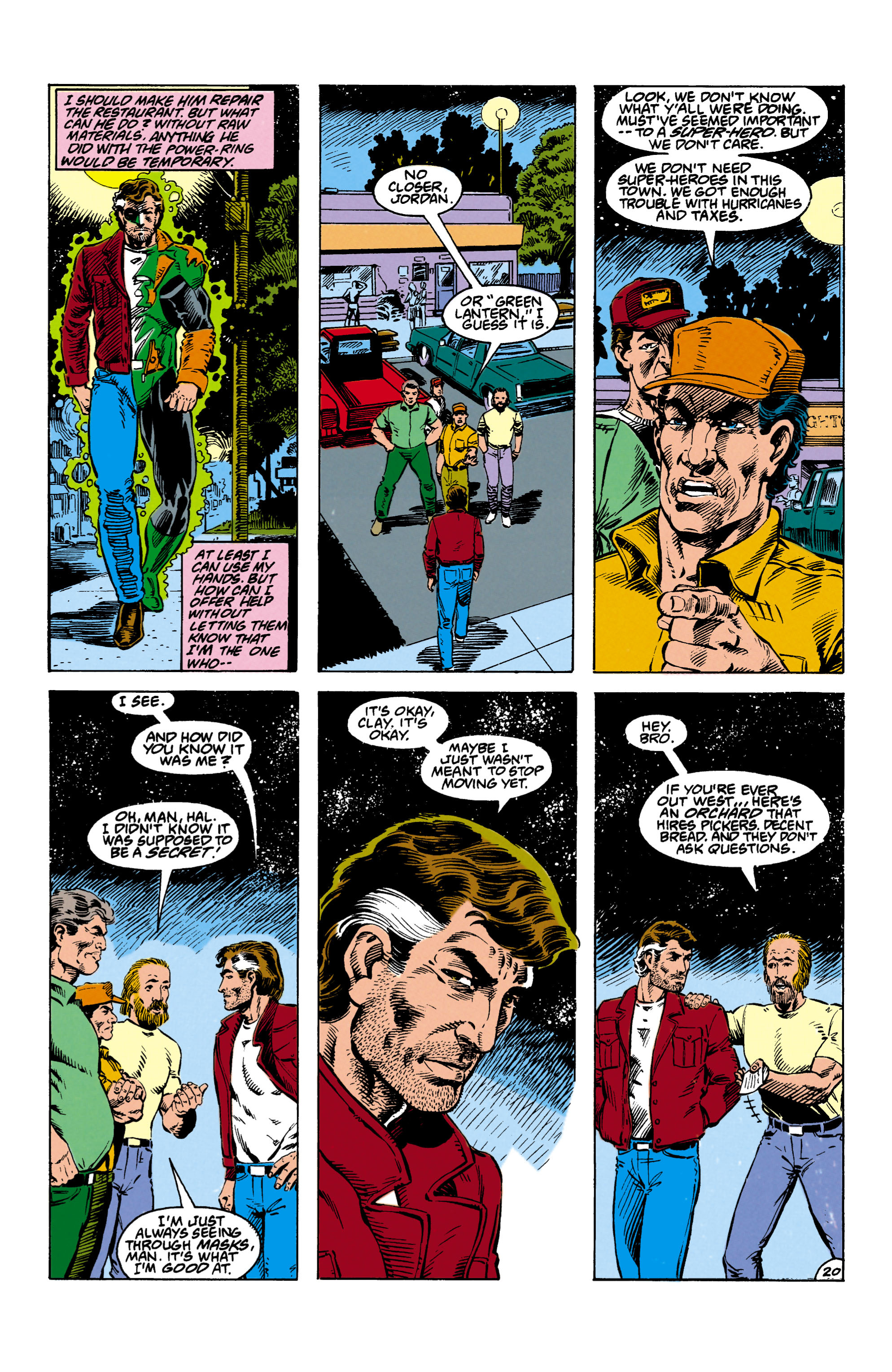 Read online Green Lantern (1990) comic -  Issue #2 - 21