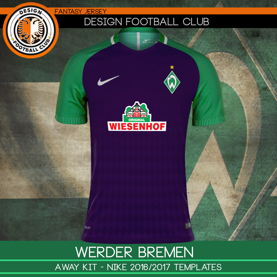 Design Football Club: Werder Bremen - Nike 2016/2017